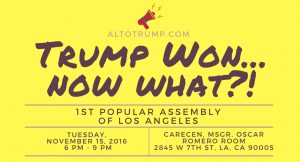 Asamblea Popular Flyer